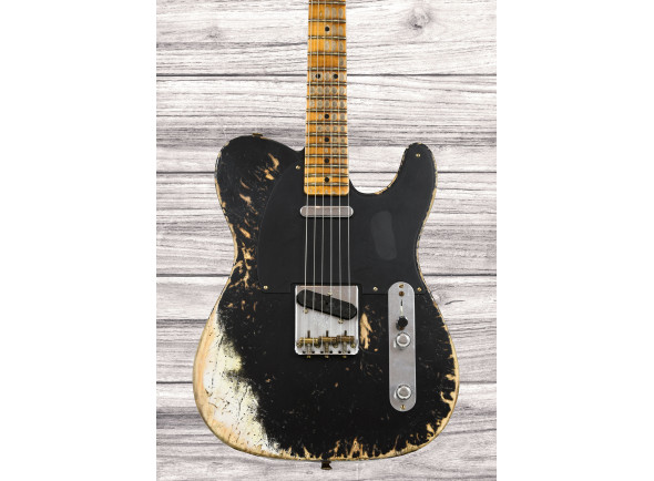 Fender Custom Shop 1952 Telecaster Super Heavy Relic 1-Piece Quartersawn MN Aged Black Fender Custom Shop 1952 Telecaster Super Heavy Relic 1-Piece Quartersawn MN Aged Black